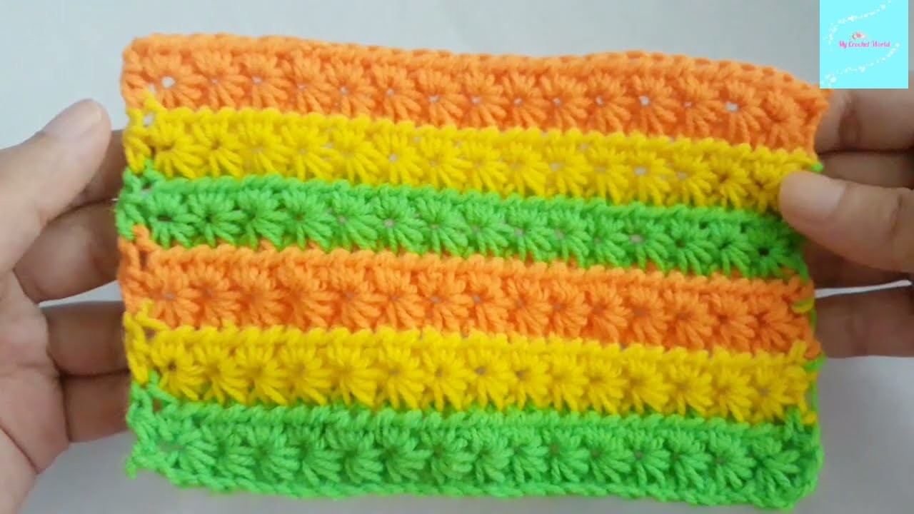 How To Crochet Star Stitch Easily