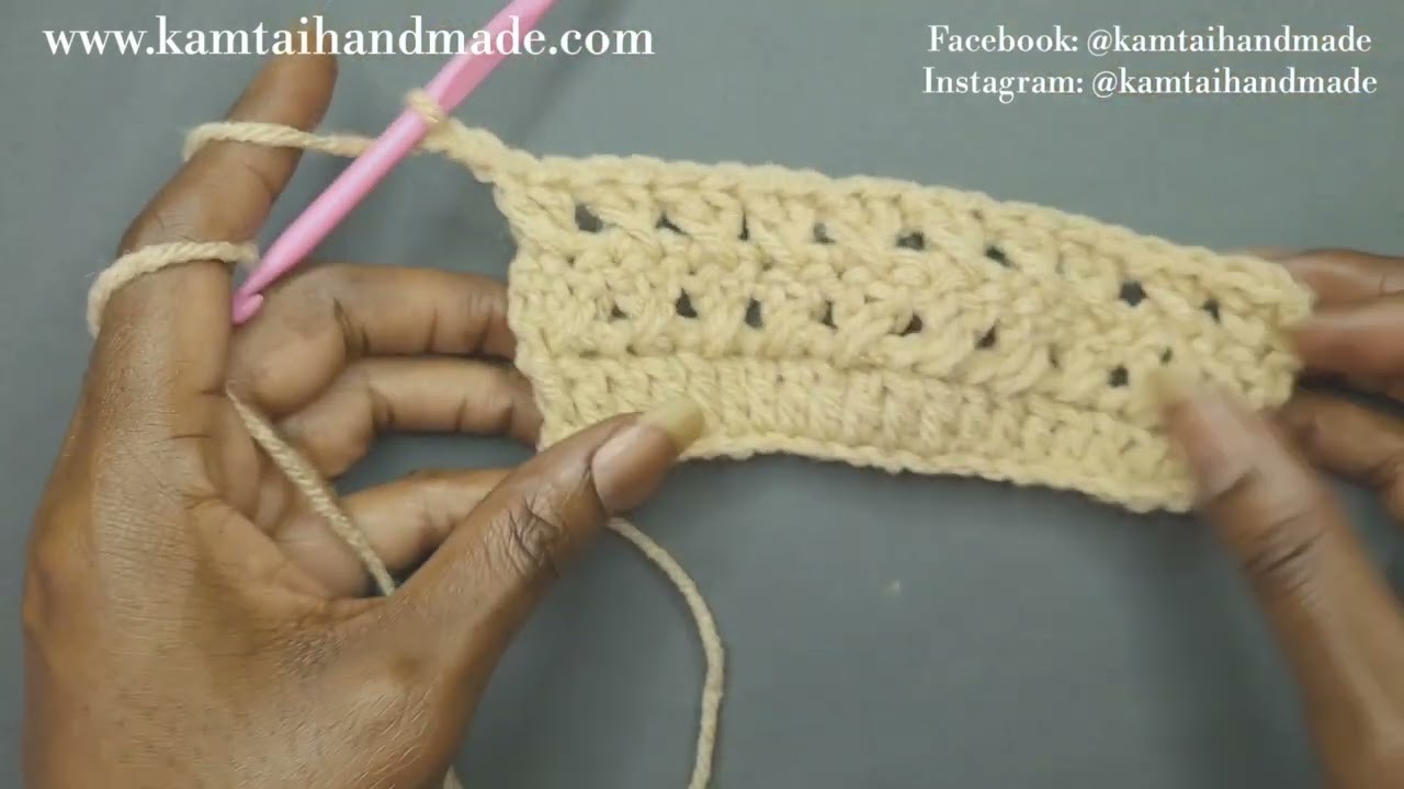 How to crochet the cross stitch. #crossstitchpattern #crossstitch #tutorial #new