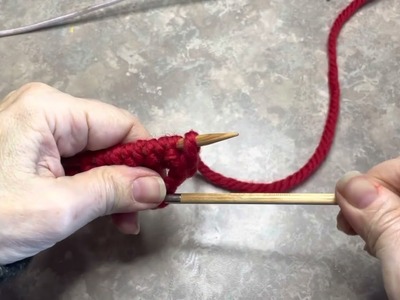 How to do a magic loop in knitting