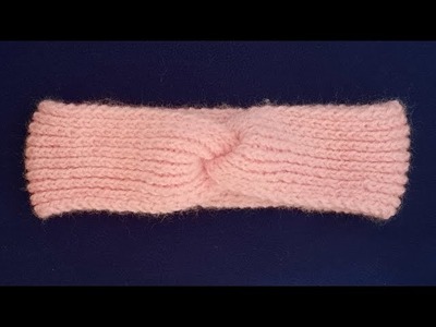 ( How to knit hairband ).Very Beautiful knitting Hairband for Girls ???? and Ladies.