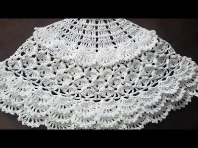 How to make a beautiful crochet dress for Mata Rani.Radha Rani