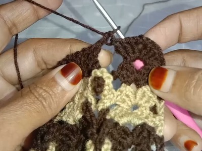 How to make Crochet Beautiful and easy new design for sweater jacket scarf Wow it's so easy