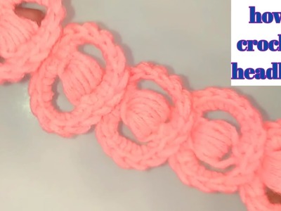 How to make crochet headband for beginners. CROCHET : Suroves Artistry ❤️