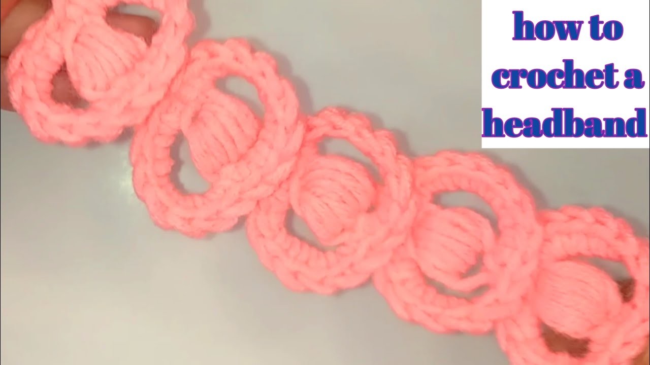 How to make crochet headband for beginners. CROCHET : Suroves Artistry ❤️