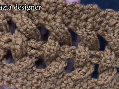 How to make crochet headband|learn crochet |Tunisian crochet tutorial|crochet pattern