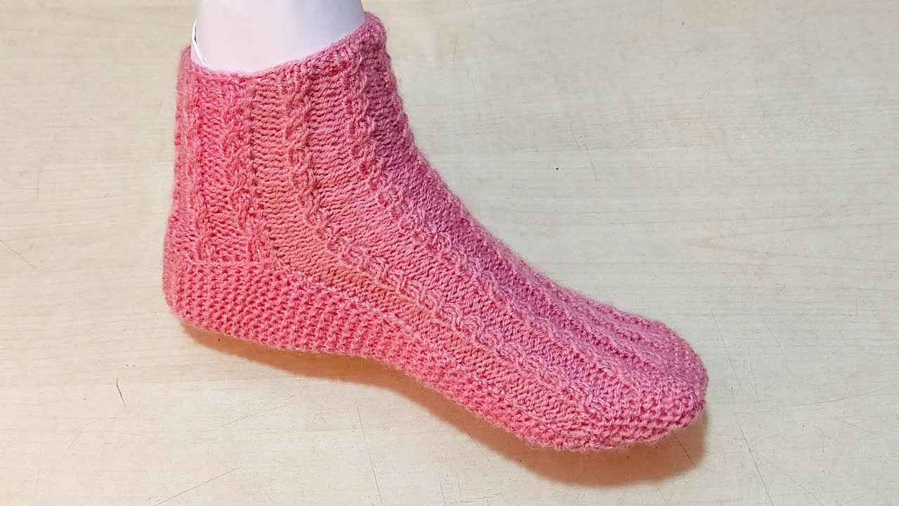 How to make socks easy knitting