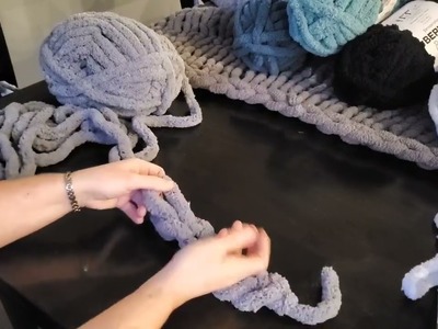 How to start making a Big Knitted Blanket