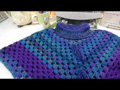 J's How To - Add Knitting to Your Crochet Poncho. EP. 203.
