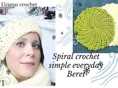 Left hand How To Crochet A Simple Everyday Beret Hat
