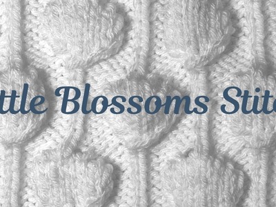 Little Blossoms Stitch | Week 5 - Winter Stitch Sampler Knit Along