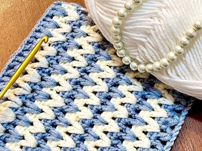 Muy hermoso!????????Very Beautiful Crochet knitting. Crochet baby blanket