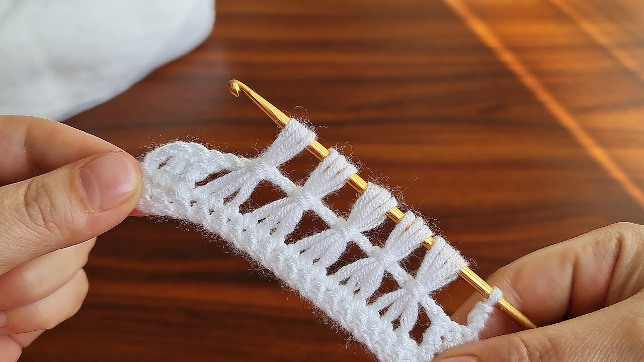 Oh my god!.  ???? This Crochet is So Beautiful. You can do wonders using a ruler.  Come on try it too ????
