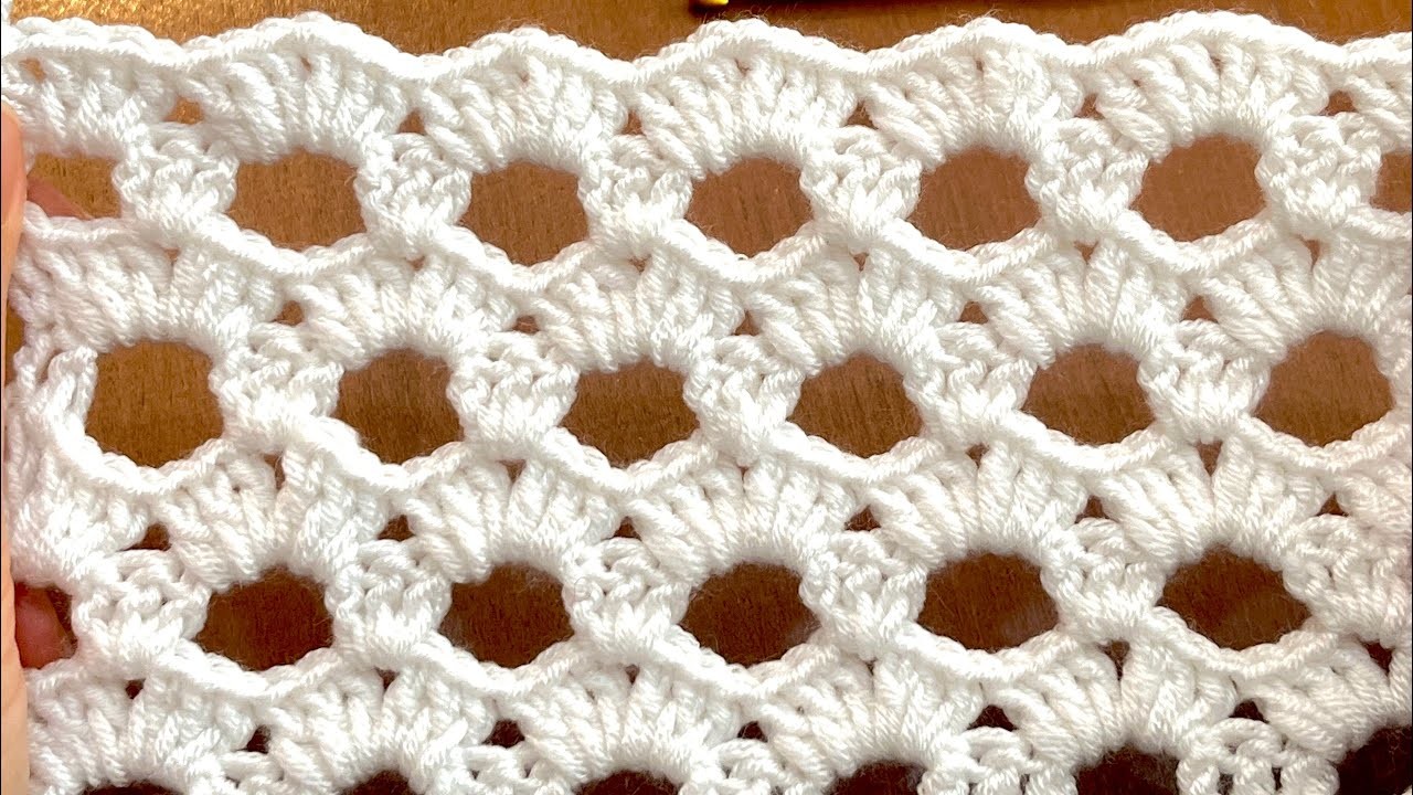 SO BEAUTIFUL!???????? Amazing Crochet with only 3 ROW!!!. Crochet baby blanket