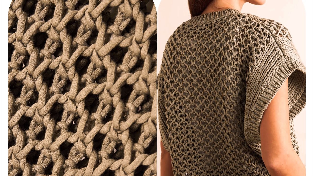 ???? Stunning  openwork knitting pattern. mesh top by Brunello Cucinelli