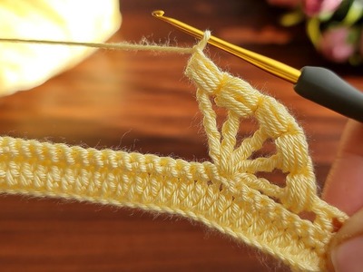 ‼️Super‼️easy beautiful crochet knitting model ✔️ Very useful crochet decorative model