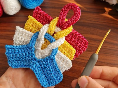 Super!.????Very easy crochet knitting pattern ✔️How to make useful crochet knitting loved it.