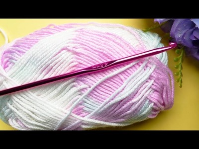 The most easy crochet pattern! You'll love it! Crochet Stitch! Ideal for blankets! Crochet.