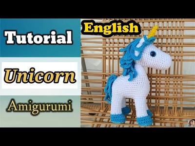 Unicorn Amigurumi (English Subtitles) - Part 3 - Crochet Tutorial