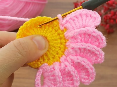 Wowww.!!! You won't believe I made this, it's so easy crochet motif explanation #crochet #knitting