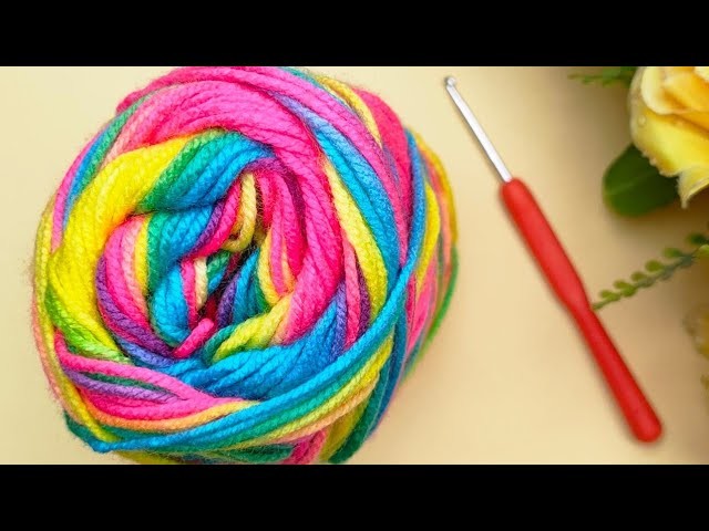 You will not believe! Only 1 row! Crochet Stitch! It's very pretty! Crochet Pattern.