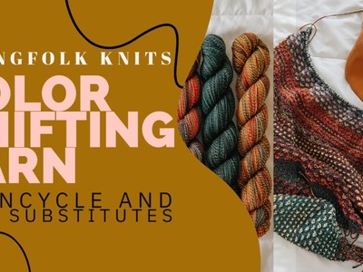 YoungFolk Knits Podcast: Spincycle Yarn Pros and Cons & Great Yarn Substitutes | Nightshift Shawl