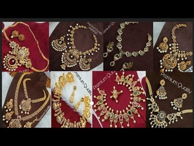 Clearance sale ???????? necklace wholesale prices ???? 9494777814 || Vasantha jewellery collections