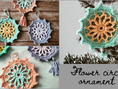 Crochet Christmas ornament | crochet Christmas decoration | wall hanging