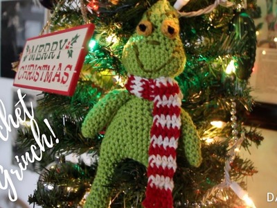Crochet Grinch | Crochet VLOGMAS Day 10