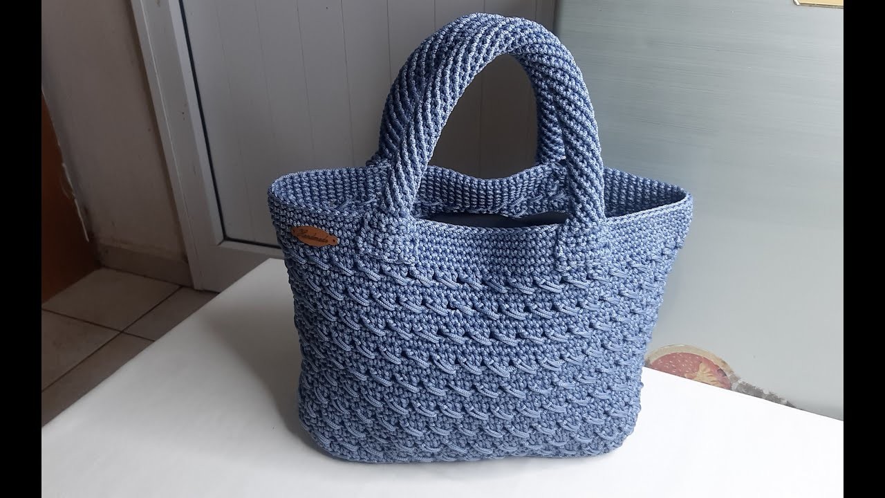 Crochet Handbag - Easy Crochet Bag Tutorial