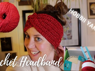 Crochet Headband or Ear Warmers | Crochet VLOGMAS Day 9