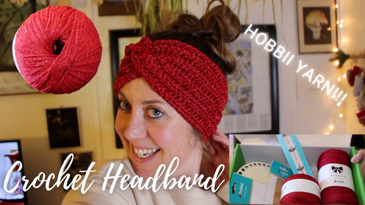 Crochet Headband or Ear Warmers | Crochet VLOGMAS Day 9