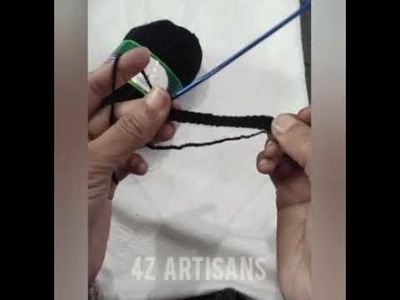 Crochet men's finger less gloves(part 2) |4Z Artisans| #crochet #trending #scarf #handmade #gloves