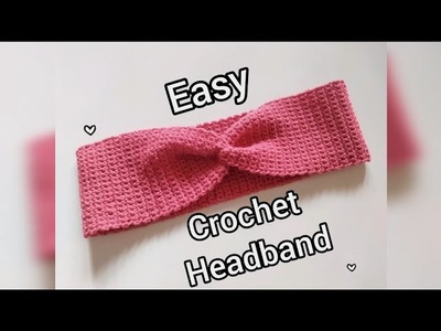 Easy Crochet Headband | Ear Warmer |