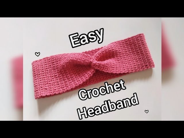 Easy Crochet Headband | Ear Warmer |