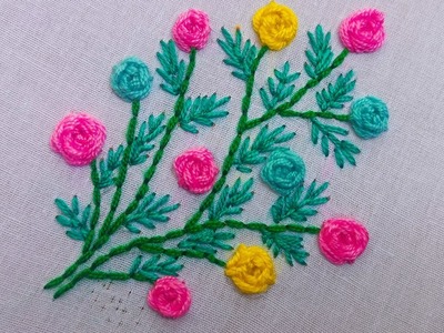 Easy Hand Embroidery Flower Designs || Easy Hand Embroidery Flower || Ah Creator 3.0