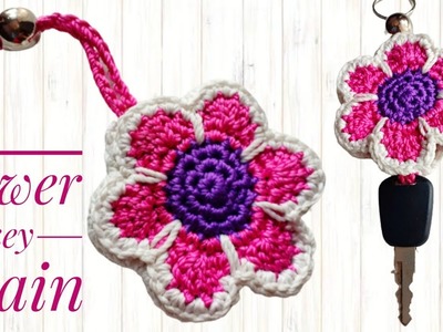 Flower Key Chain