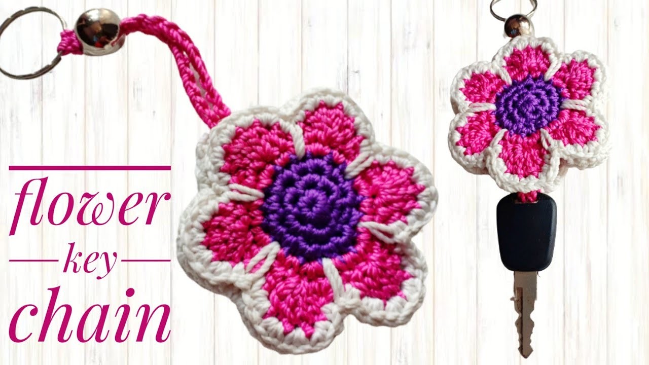 Flower Key Chain