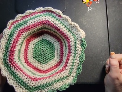 How To Crochet An Easy Bowl Cozy.   @wipandchain
