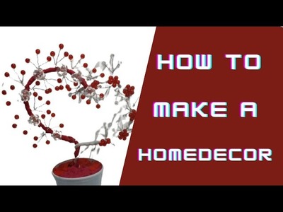 How to make a homedecor with beads