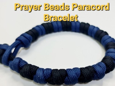 How to Make a Prayer Bead Paracord Bracelet - an easy and fun project