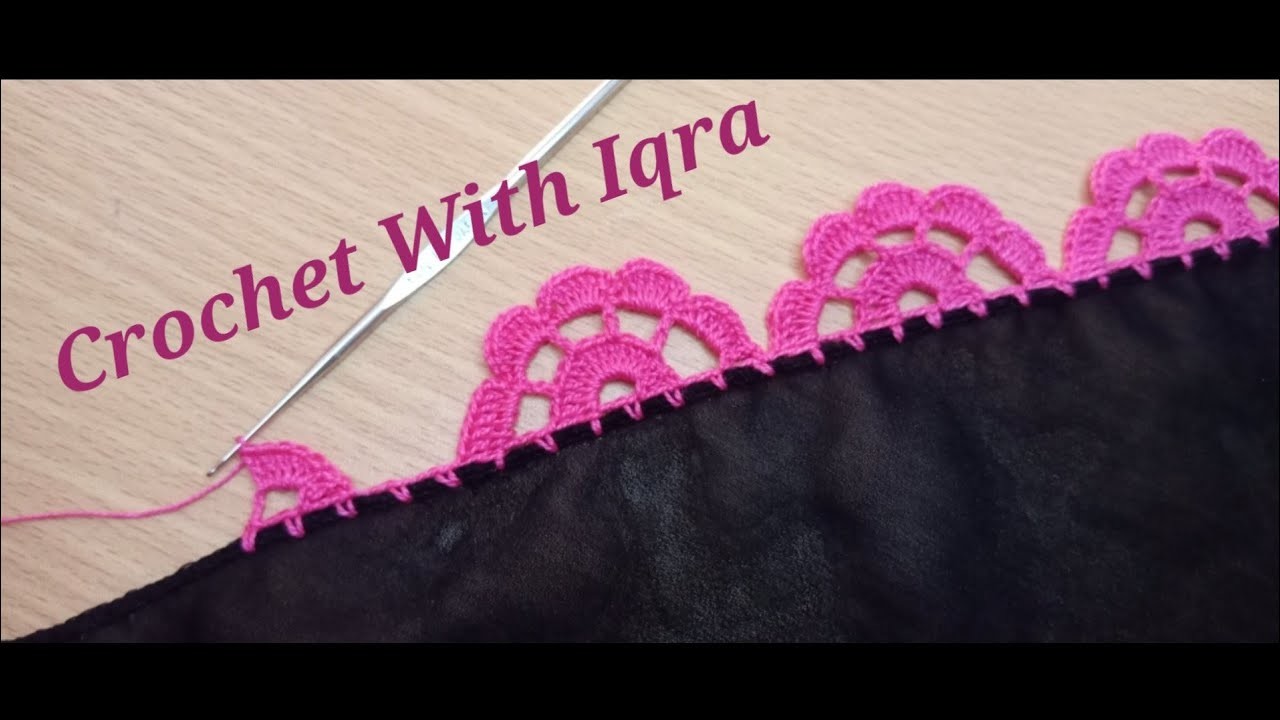 How To Make Crochet | Crochet Lace Design @crochetwithiqra5443
