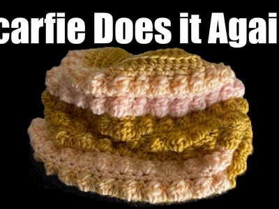 Last Minute Gift Idea Crochet Cowl Scarf Pattern