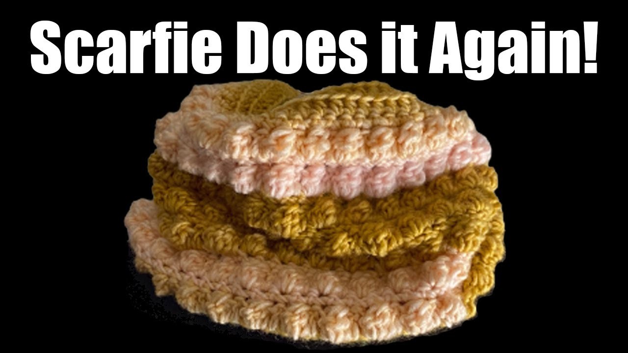 Last Minute Gift Idea Crochet Cowl Scarf Pattern