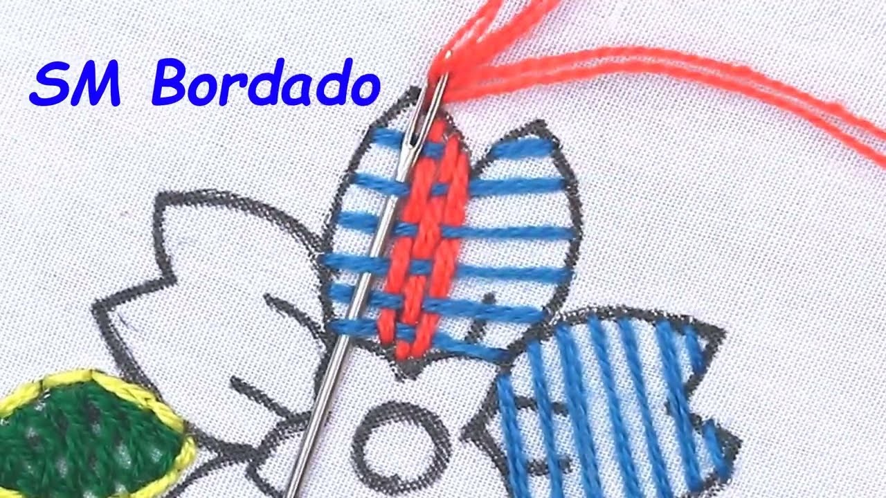 Wow! flower embroidery design and easy tricks,new gorgeous flower embroidery design