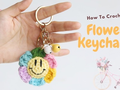 #211 | Amigurumi Flower Keychains | How To Crochet  Keychain Amigurumi | @AmivuiStudio