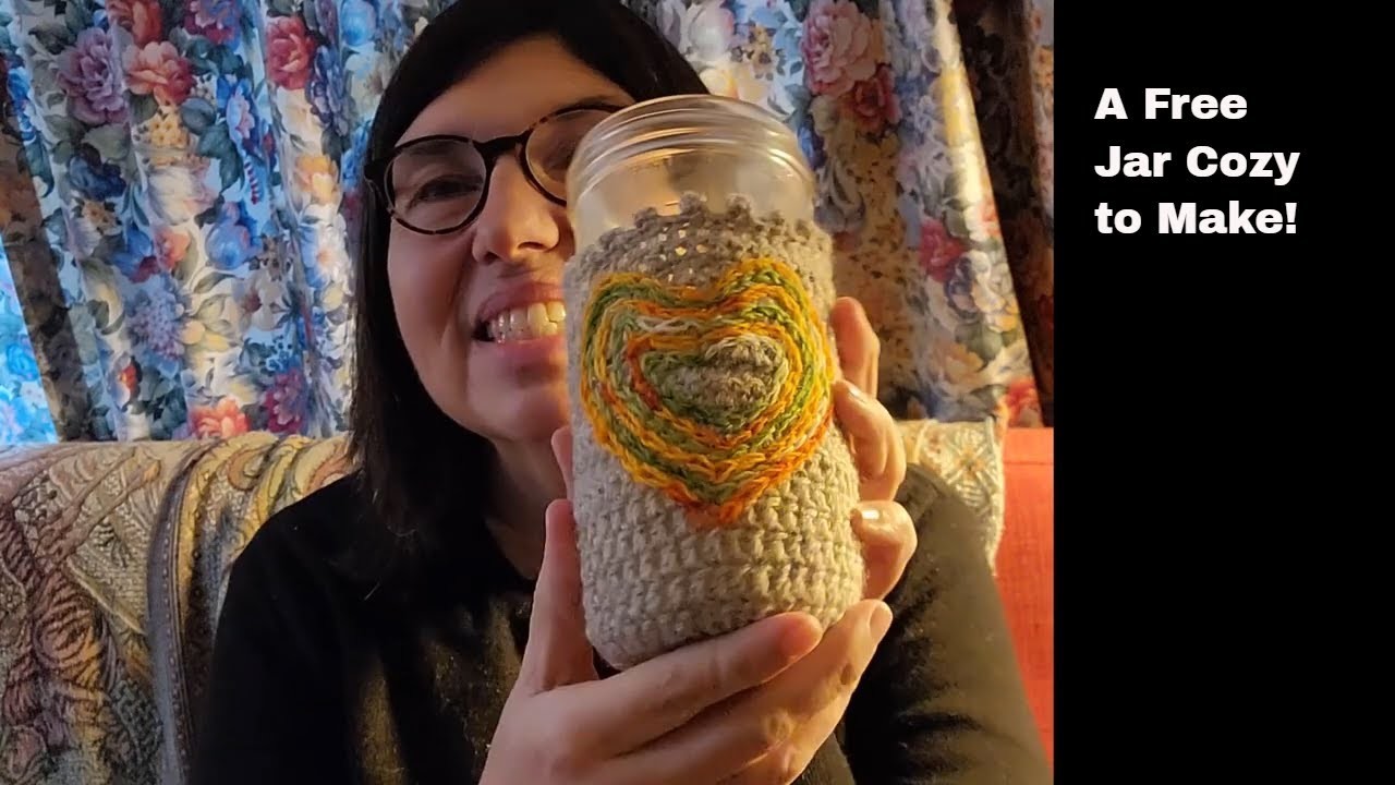 A Jar Cozy to Crochet