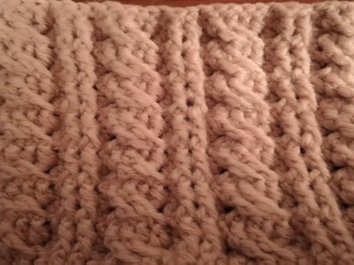 Braid stitch - 3D stitch crochet