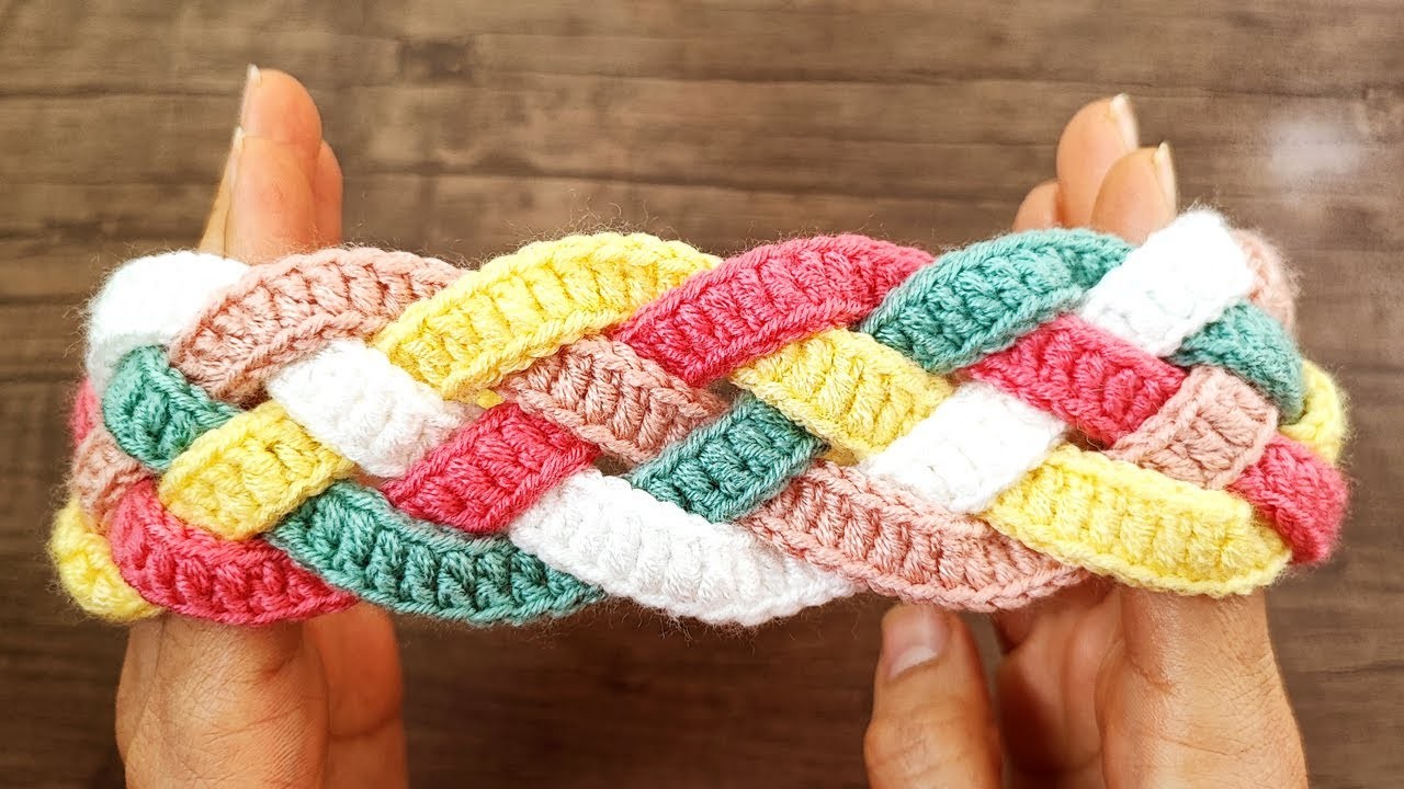???? Colorful Crochet Headband | Crochet Ear Warmer Headband