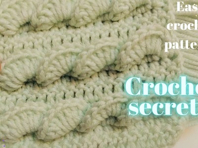 Create a Stylish Scarf and Baby Blanket with this crochet pattern