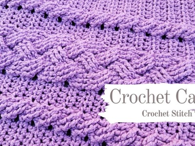Crochet Cable Stitch | Crochet Cable Pattern | Crochet Cable Stitch Pattern Free